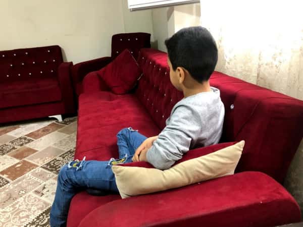 Baraa is an orphan from rural Damascus