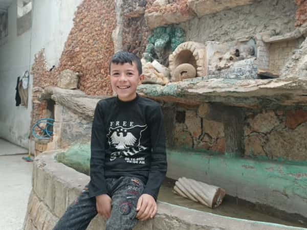 طلال طفل يتيم من محافظة ادلب