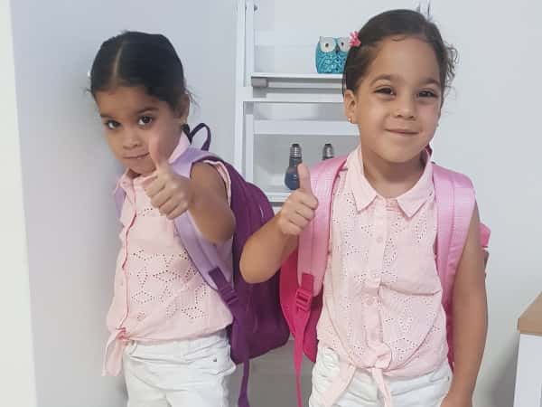 عيد ميلاد التوأم مَريَم وفاطِمَة شما