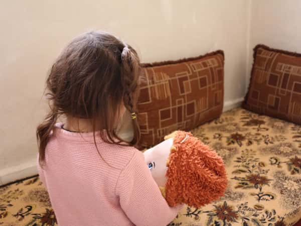 Rannem, is an orphan child from Aleppo.