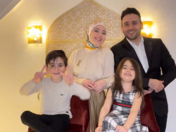 عيد ميلاد حسام وميرا
