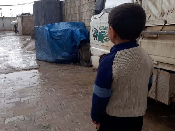 Zakour, un enfant orphelin d'Alep