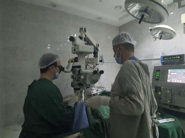 العم أسعد بحاجة ماسة لإجراء عمل جراحي لعينه