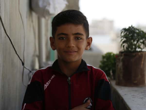 Mahmoud lost his father