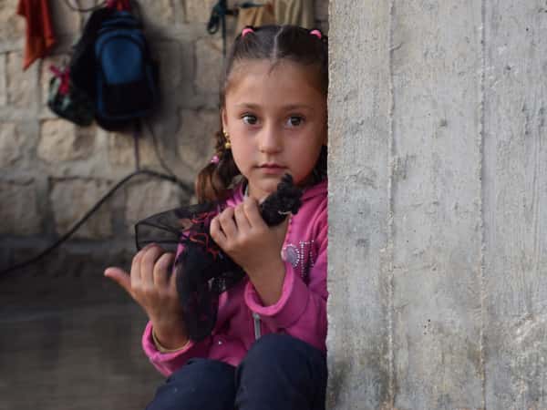 Bara'a is a girl from Aleppo