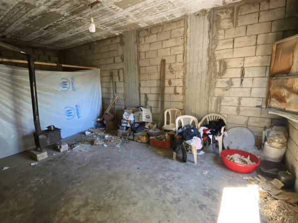 Khadra and her children are homeless and have no breadwinner