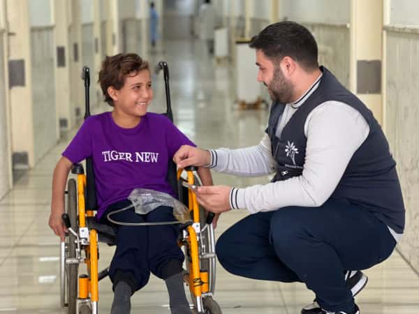 Turki’s Fight to Walk Again