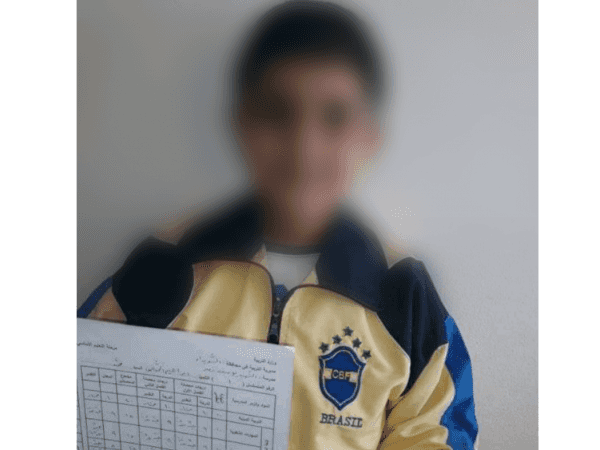 طفل يعاني من حثل عضلي