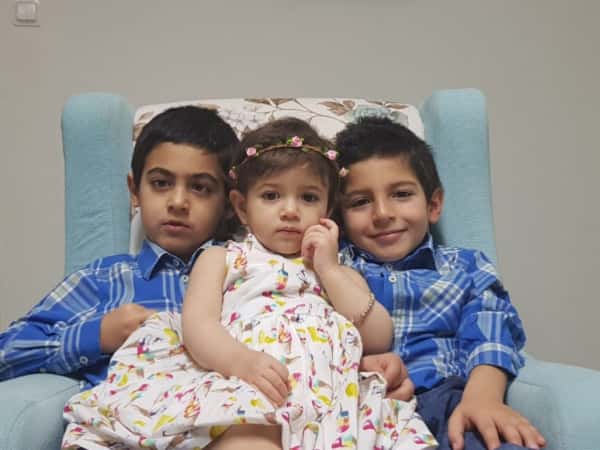 عيد ميلاد توأمي محمد وعلي
