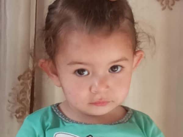 Raghad, an orphaned child from Gaza