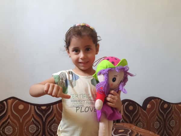 Juwairiya is an orphan from Damascus
