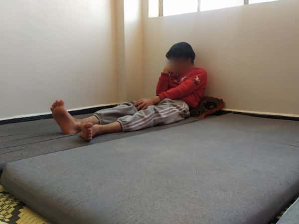 Khaled is with special needs and needs your generous help