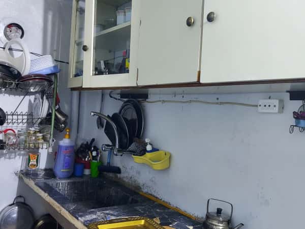 A child waiting for a chance.