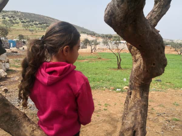 Raghad, an orphan from Idlib