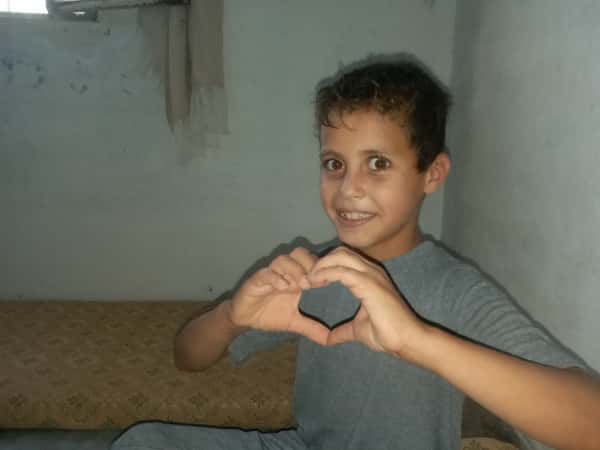 Our little boy, Ahmed, is an orphan from Hama