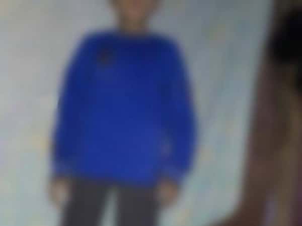 Anaemic child
