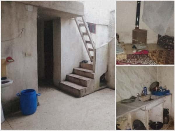 A family that is threatened with expulsion