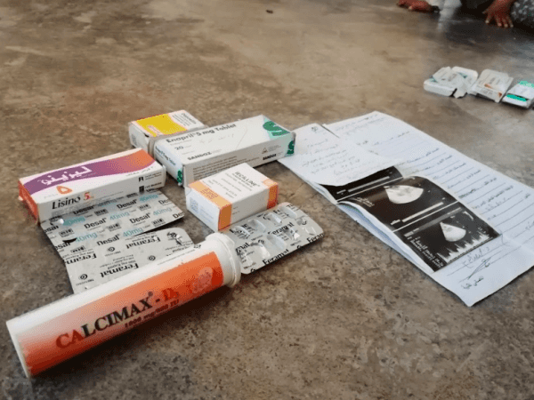 A girl child suffers from kidney atrophy
