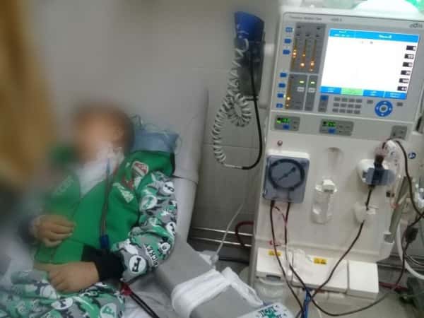 A child in need for a treatment expenses