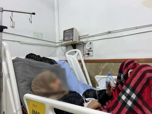 A young woman suffers from tuberculosis and needs treatment!