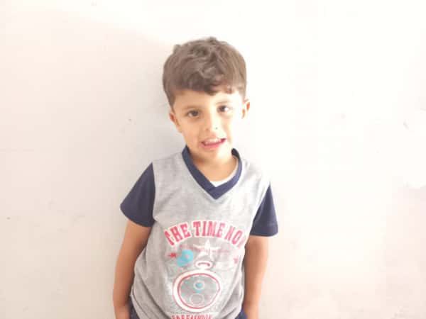 Muhammad, is an orphan from Gaza.
