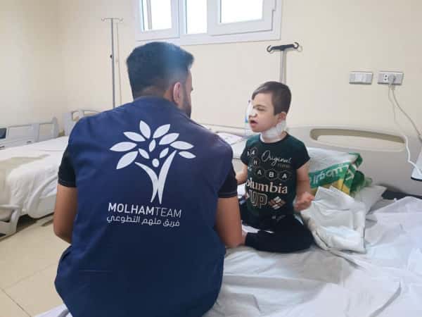 You are the hope for an innocent child waiting for help to live without pain. Mohamed needs you