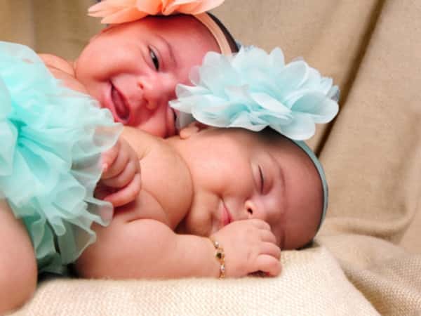 عيد ميلاد التوأم ندى و نغم