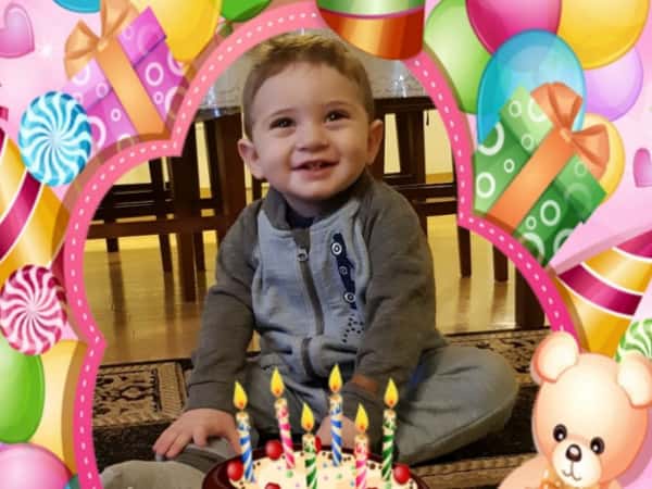 عيد ميلاد آدم (١ عام)