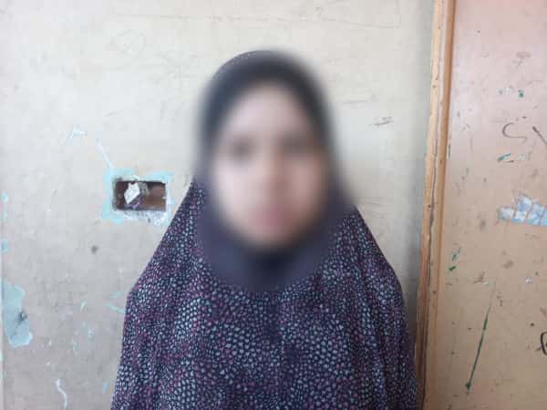 Rama, an orphan child from Gaza.