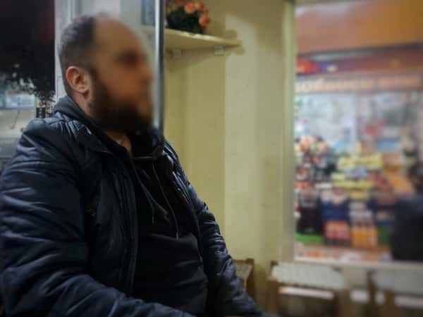 Displaced man is homless and needs your help