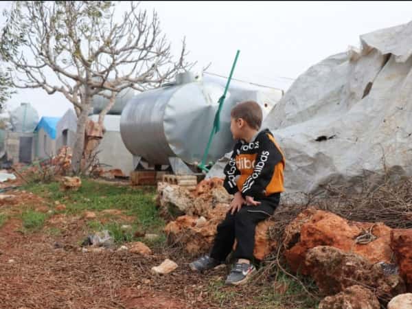 Raed is a child from the Idlib countryside