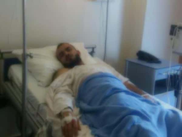 A young boy needs treatment