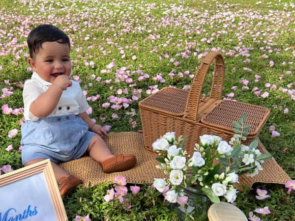 حفلة عيد ميلاد جاسر عمران كناعنة لعامه الأول