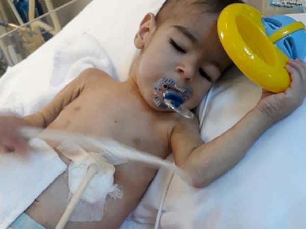 A child needs to undergo a surgery in the esophagus