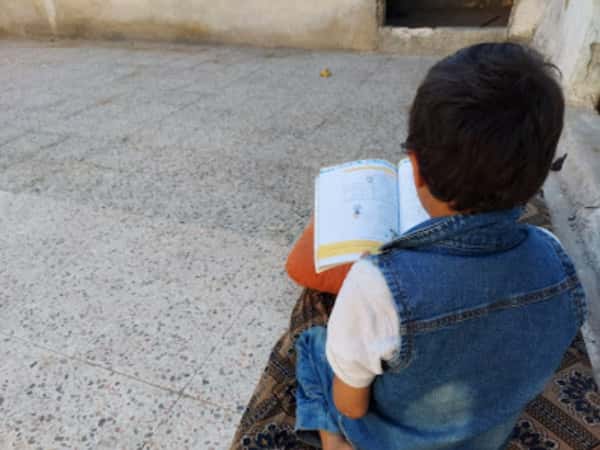 Mujahid, an orphan from Aleppo