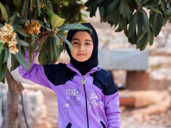 مرام طفلة يتيمة من محافظة حلب