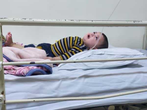 Omair was admitted to three different hospitals in one month!
