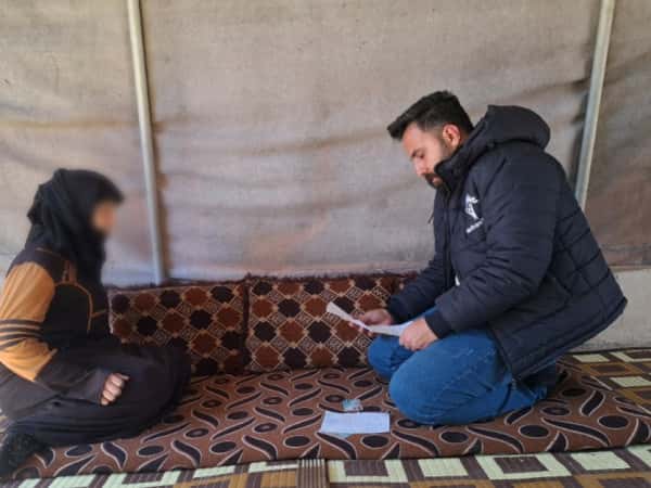 Between illness and hardship.