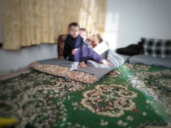 A family of 4 children with no provider