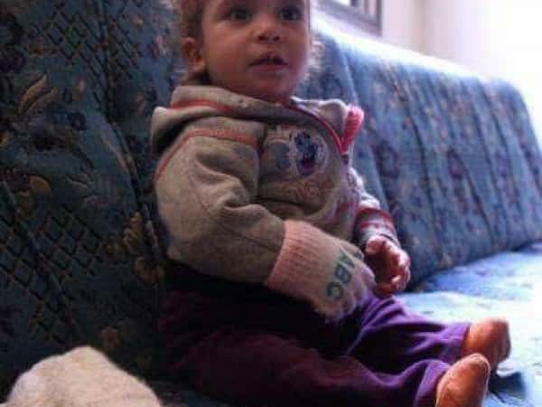 Small girl need medical examination costs