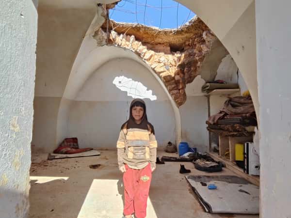 A Collapsing Roof Over Frightened Children