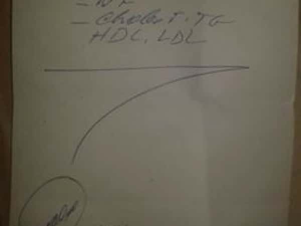 patient in need for X-Rays and blood analysis
