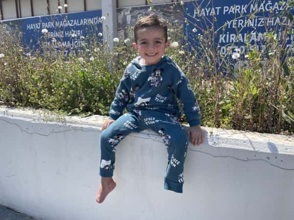 Ramy is a child orphaned by the earthquake