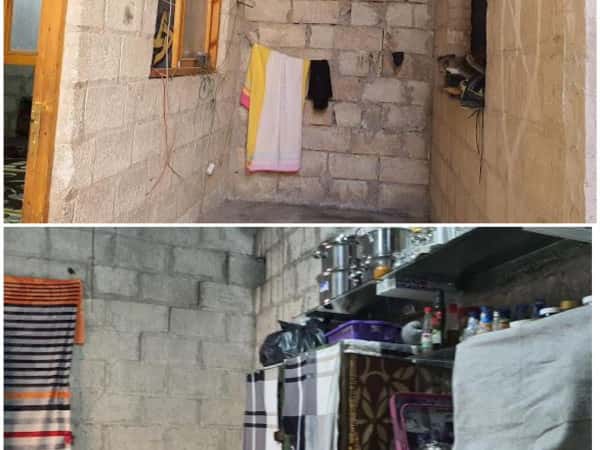 Muhammad lives in an unfinished house and needs your help to prepare for his first child!