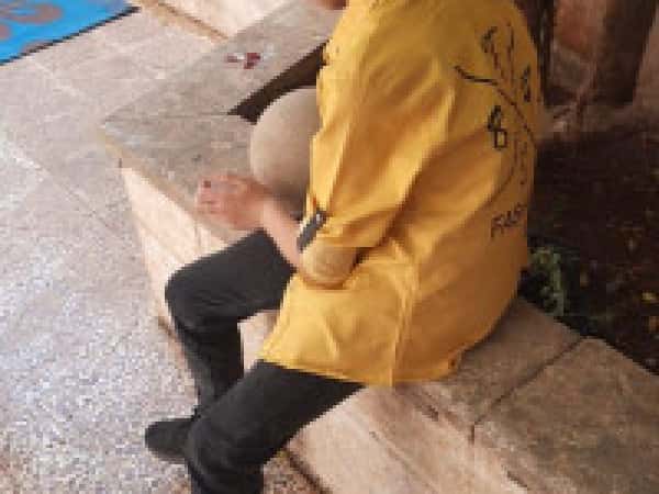 Omar is an orphan from Idleb