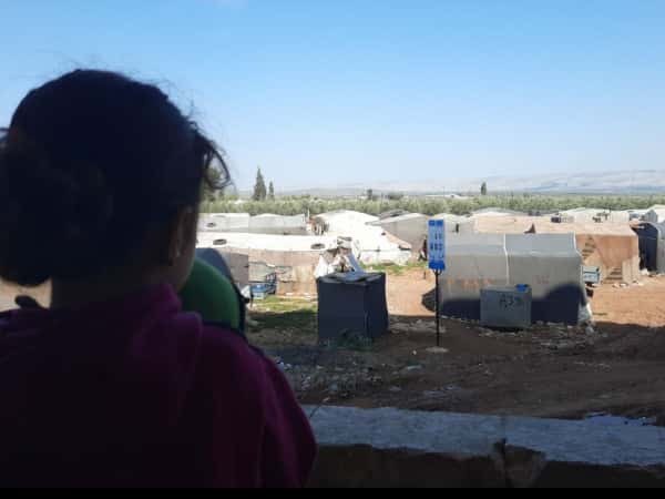 Iman is an orphan girl from Homs