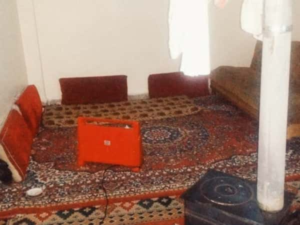 A family living in deplorable conditions