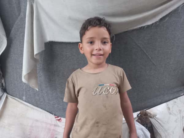 Jihad, an Orphaned Child from Gaza!