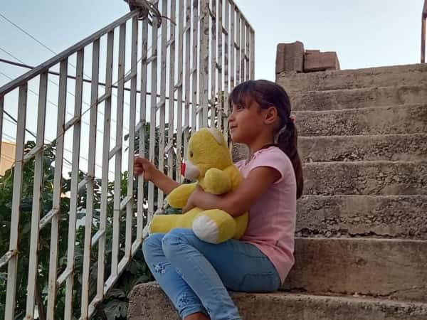 Amira is an orphan girl