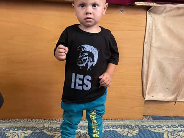 Adam is an orphan child from Gaza